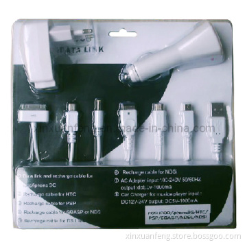 3 in 1 Charger for iPod /iPhone /PSP / NDS (XF-CK-014)